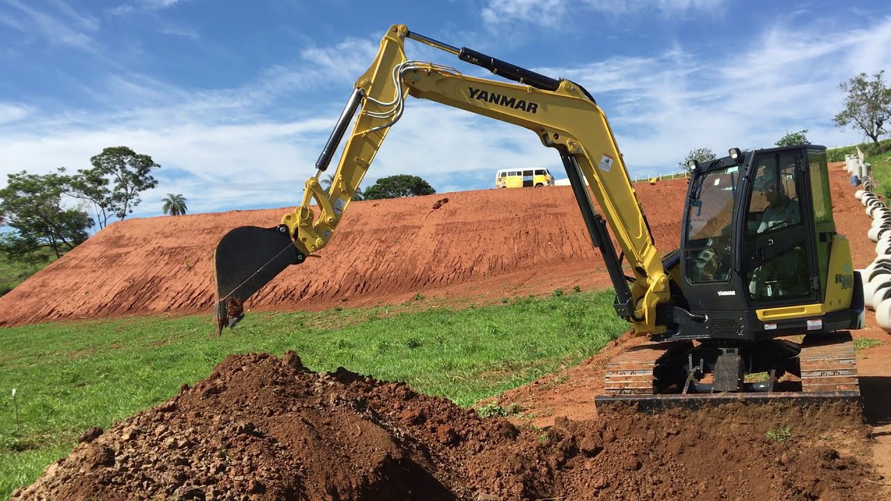ABERTURA DE VALETA COM YANMAR SV100