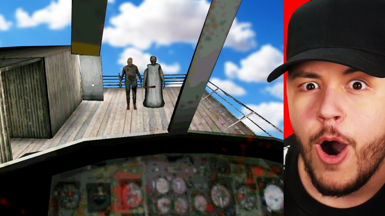 Granny a Grandpa útěk Helikoptérou!