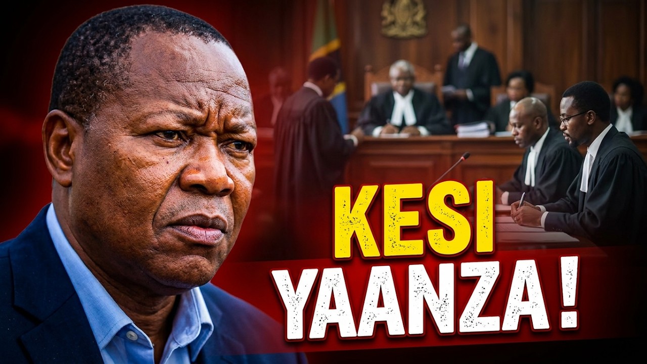 #LIVE: KESI YA TUNDU LISSU INAANZA MUDA HUU BAADA YA KUTOKA MAPUMZIKO