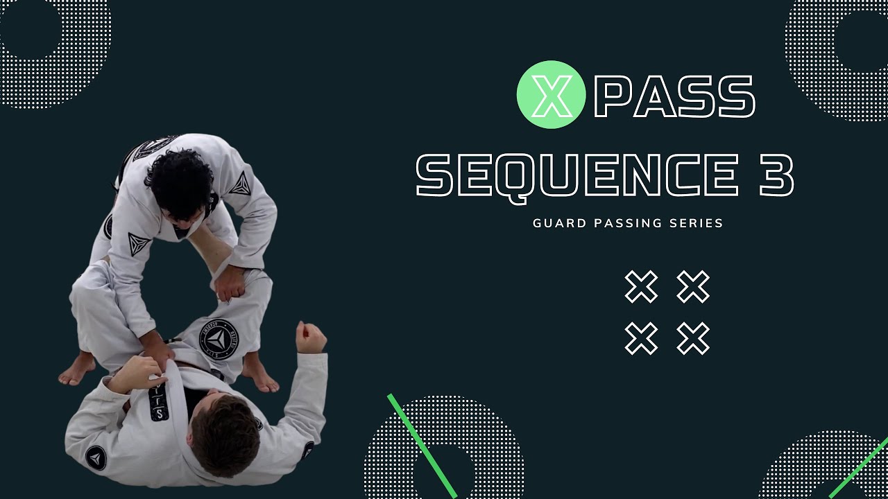 How to Pass Open Guard  - Use the X Pass Part 3 (Jiu Jitsu Cannon)