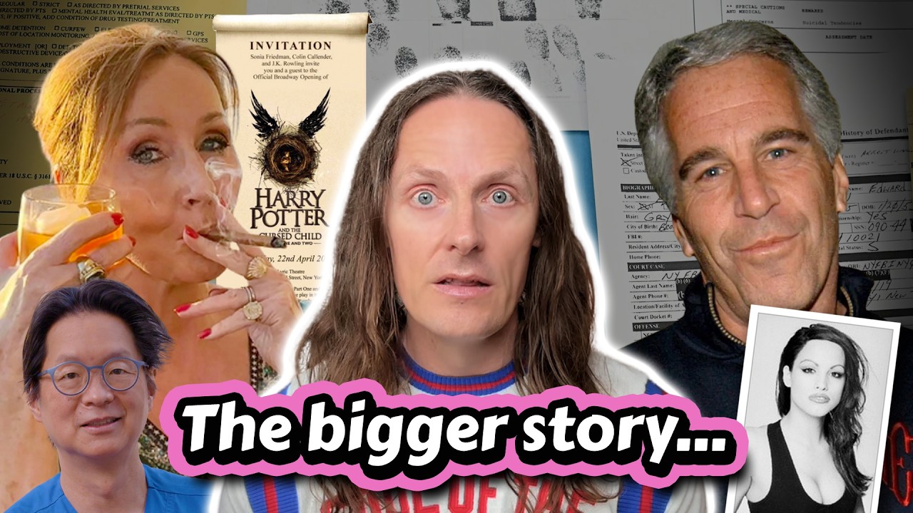 JK Rowling, Epstein & The Trans Connection: Beyond The Rumours (yes, it gets dark...) | 30 mins