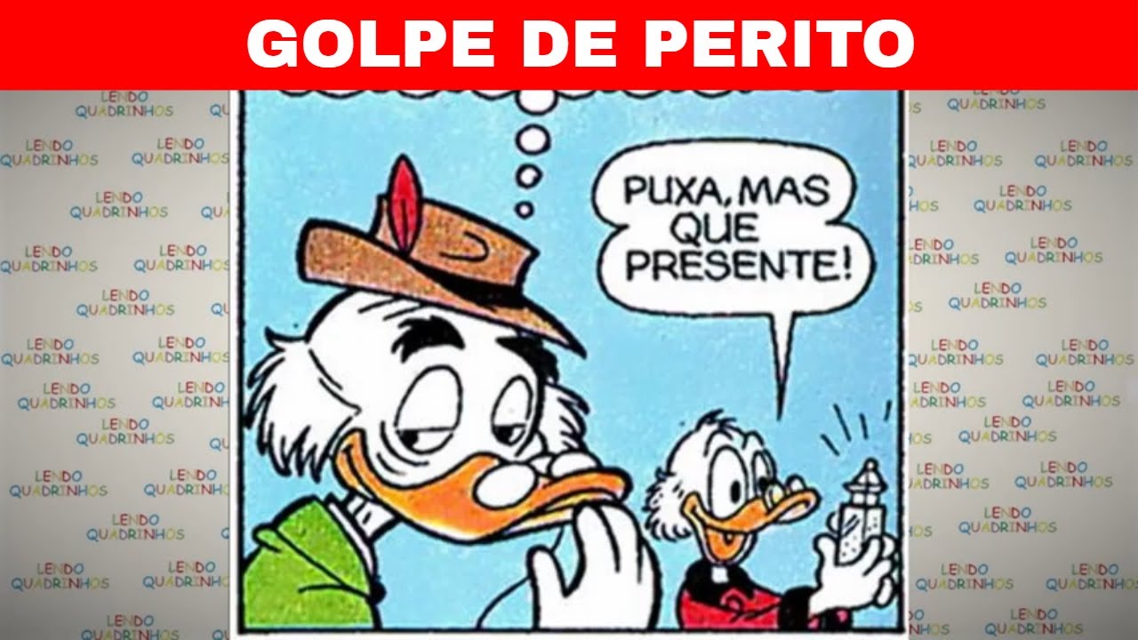 Professor Ludovico em Golpe de perito | História em quadrinhos Disney narrada