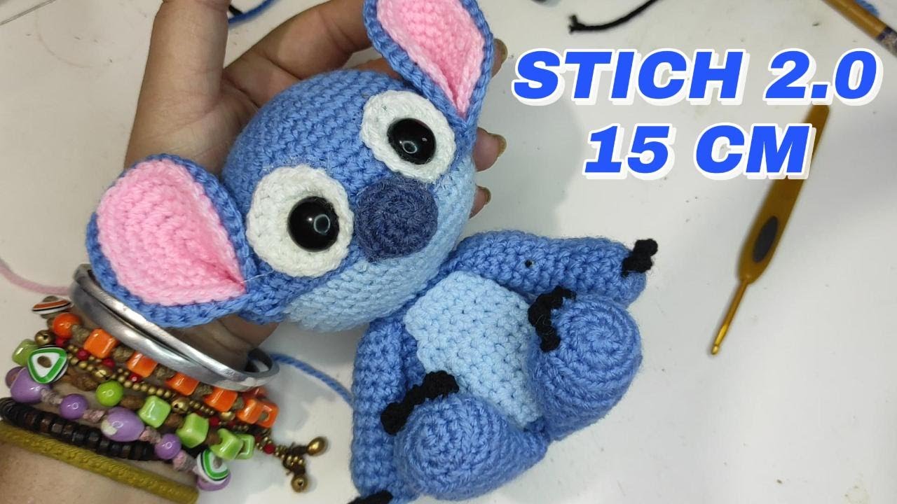 AMIGURUMI  stich 2.0 - STICH DA 15 CM