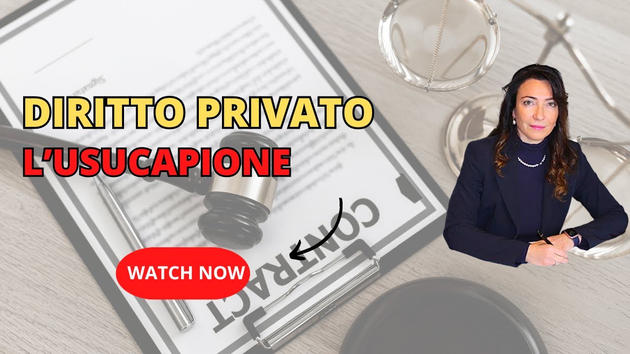 L'Usucapione