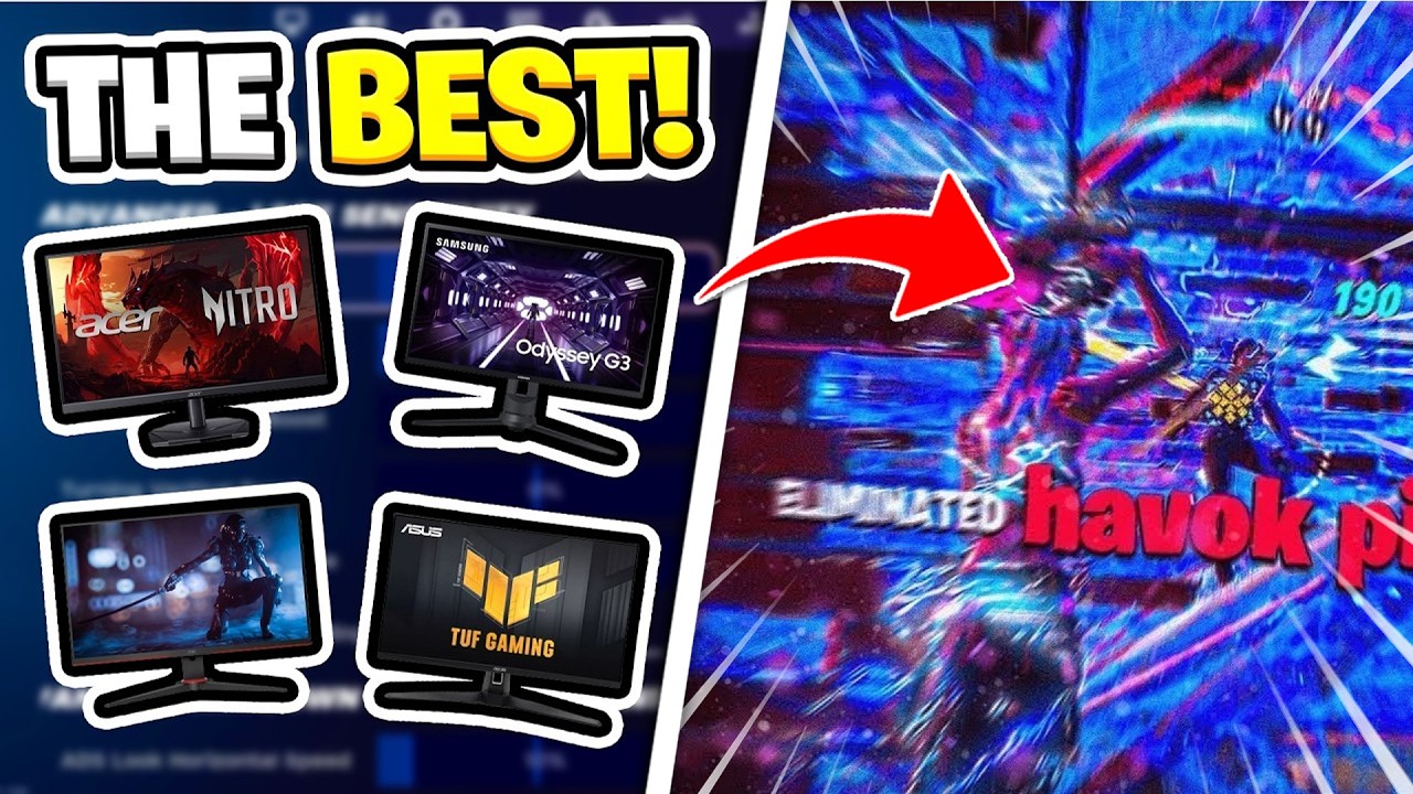 ЛУЧШИЕ игровые мониторы для Fortnite! (2026!)
