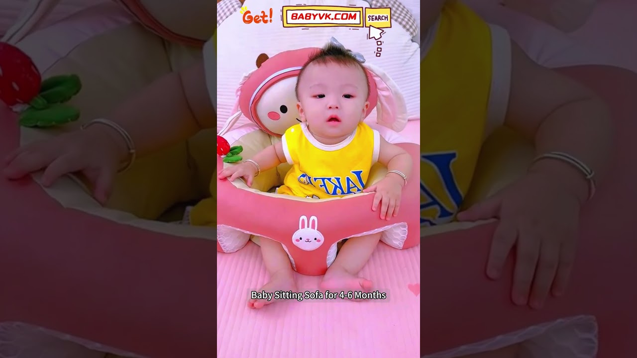 Looking for anti-tip baby seats? Baby Sitting Sofa for 4-6 Months has your back! #SafeBaby