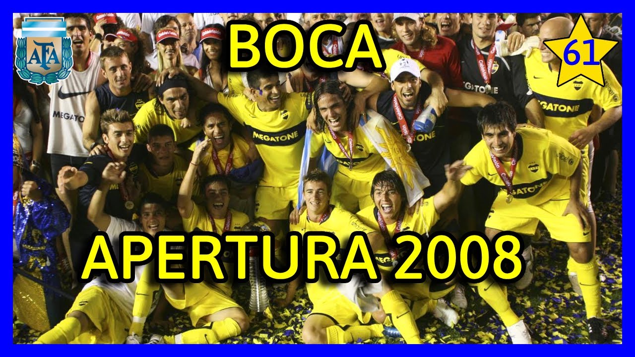 BOCA APERTURA 2008 (campaña completa)