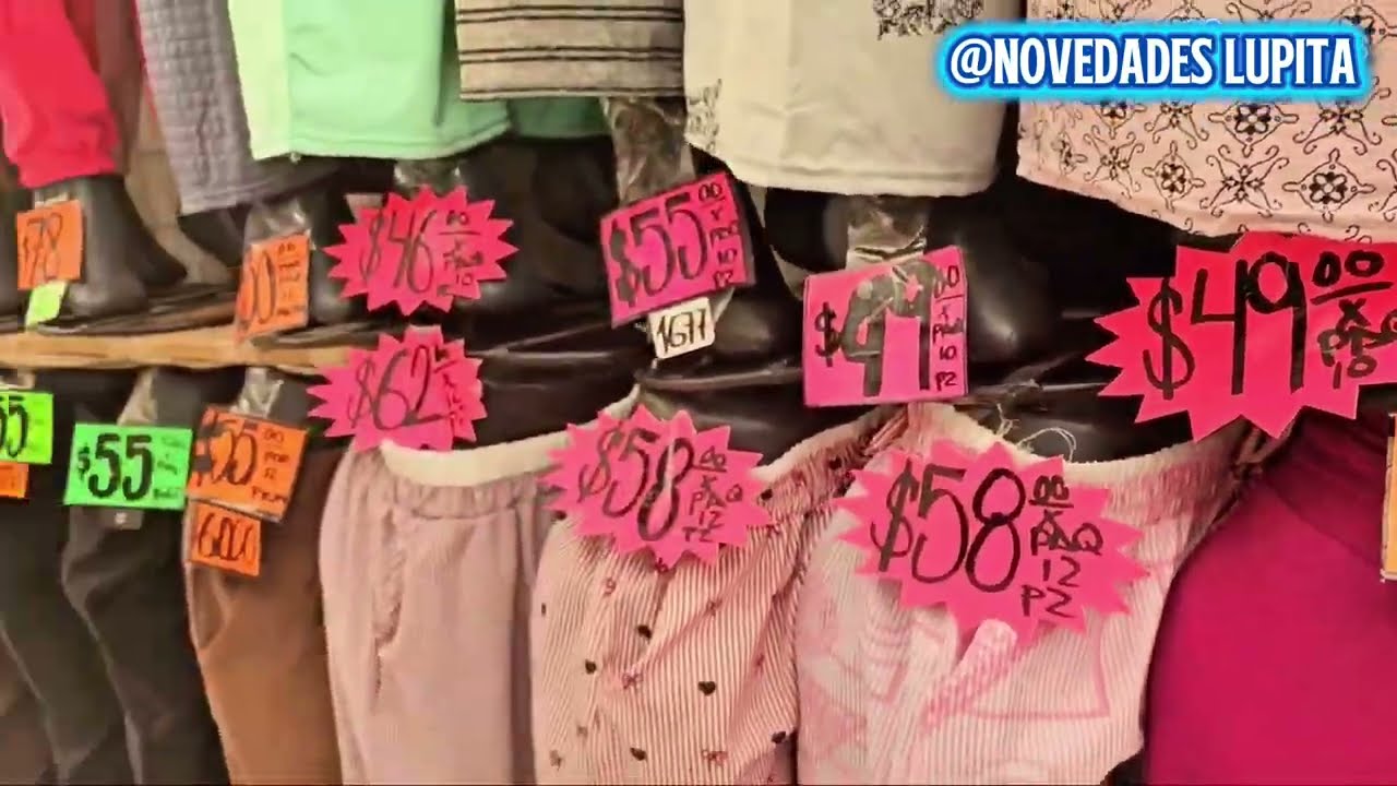 Tienda de Ropa a $18, $24, $30 PESOS |  Cerca del Metro Tepito | Aqui se surten Revendedores
