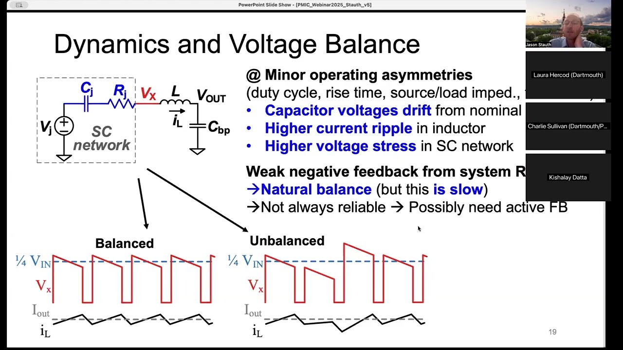“Control and Regulation for Hybrid Switched Capacitor Converters,” with Prof. Jason Stauth