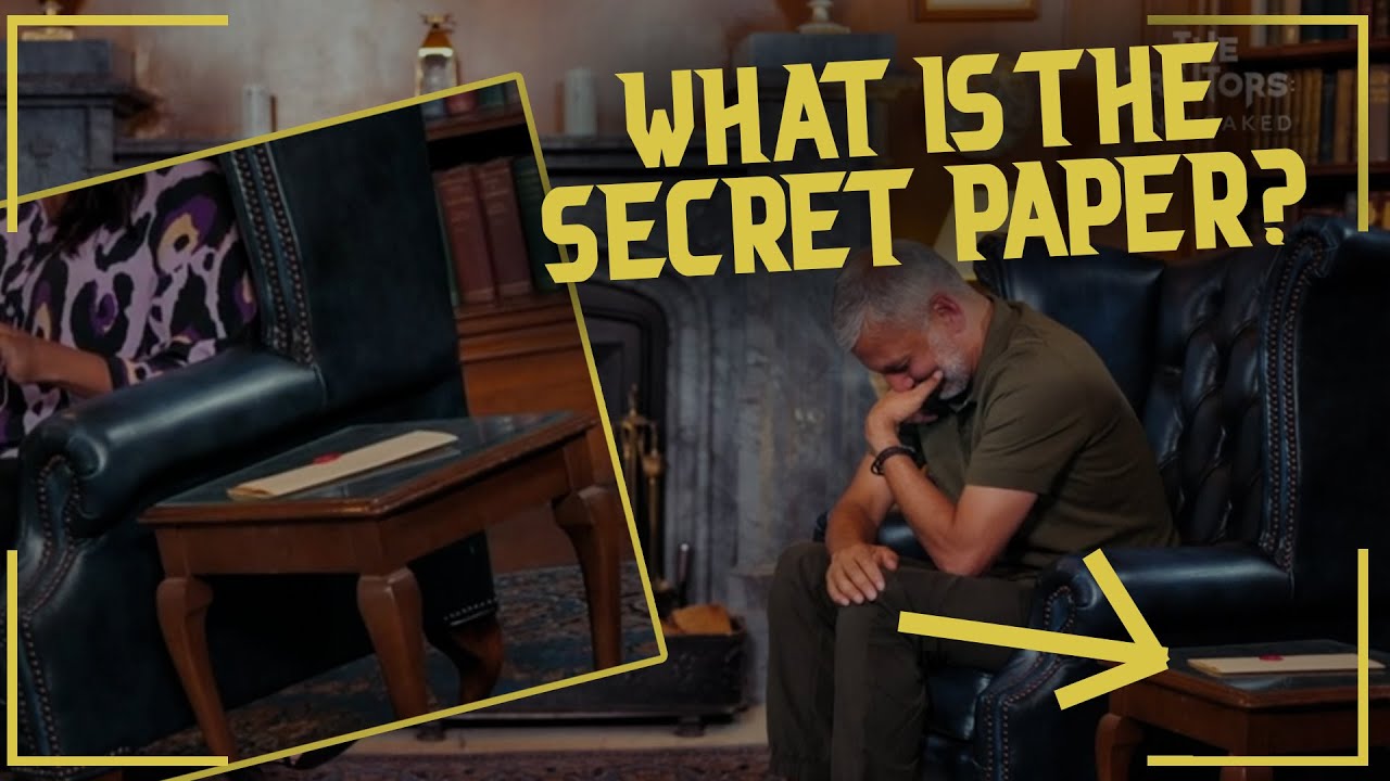 The Secret Reveal Hidden in Plain Sight | The Secret Paper in Traitors Uncloaked