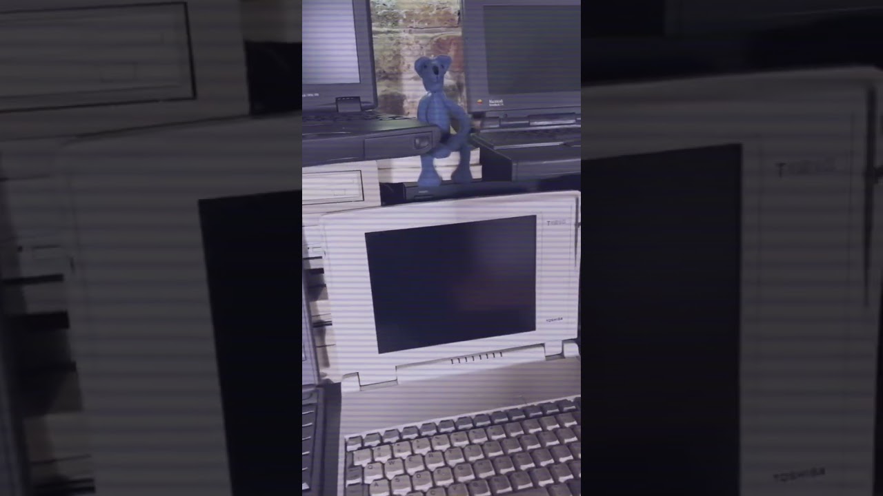 Retro laptop fun             #laptop #powerbook #vintage