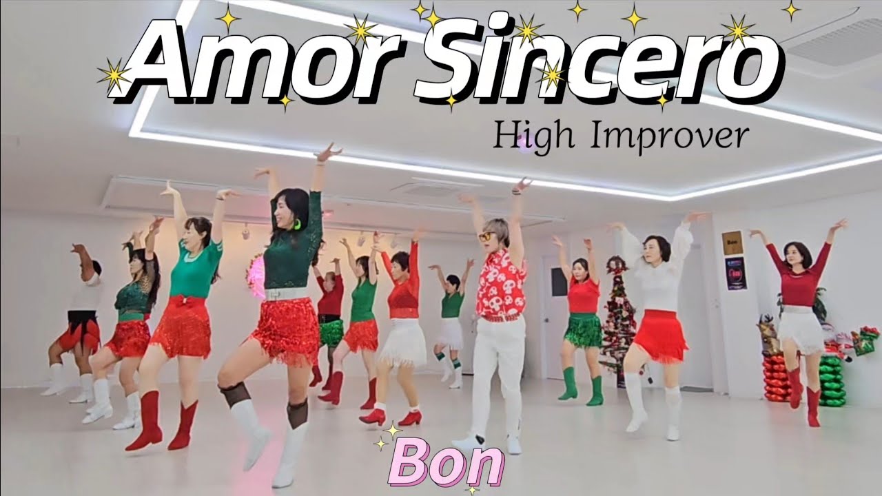 Amor Sincero - Line Dance (High Improver) 아모르 신쎄로 /초중급 화요동호회 2시 