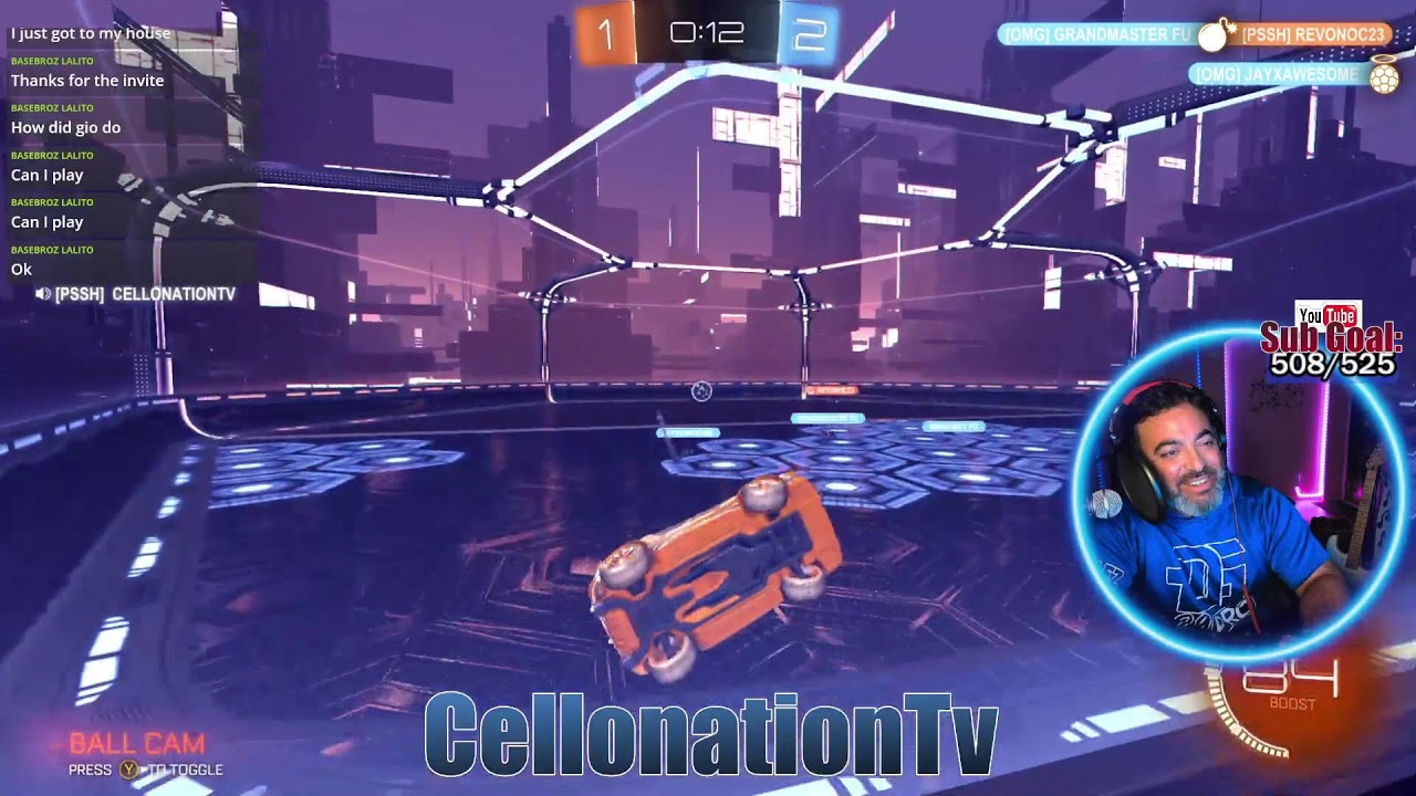 Coach Cello on Fortnite/Rocket League/Skate!