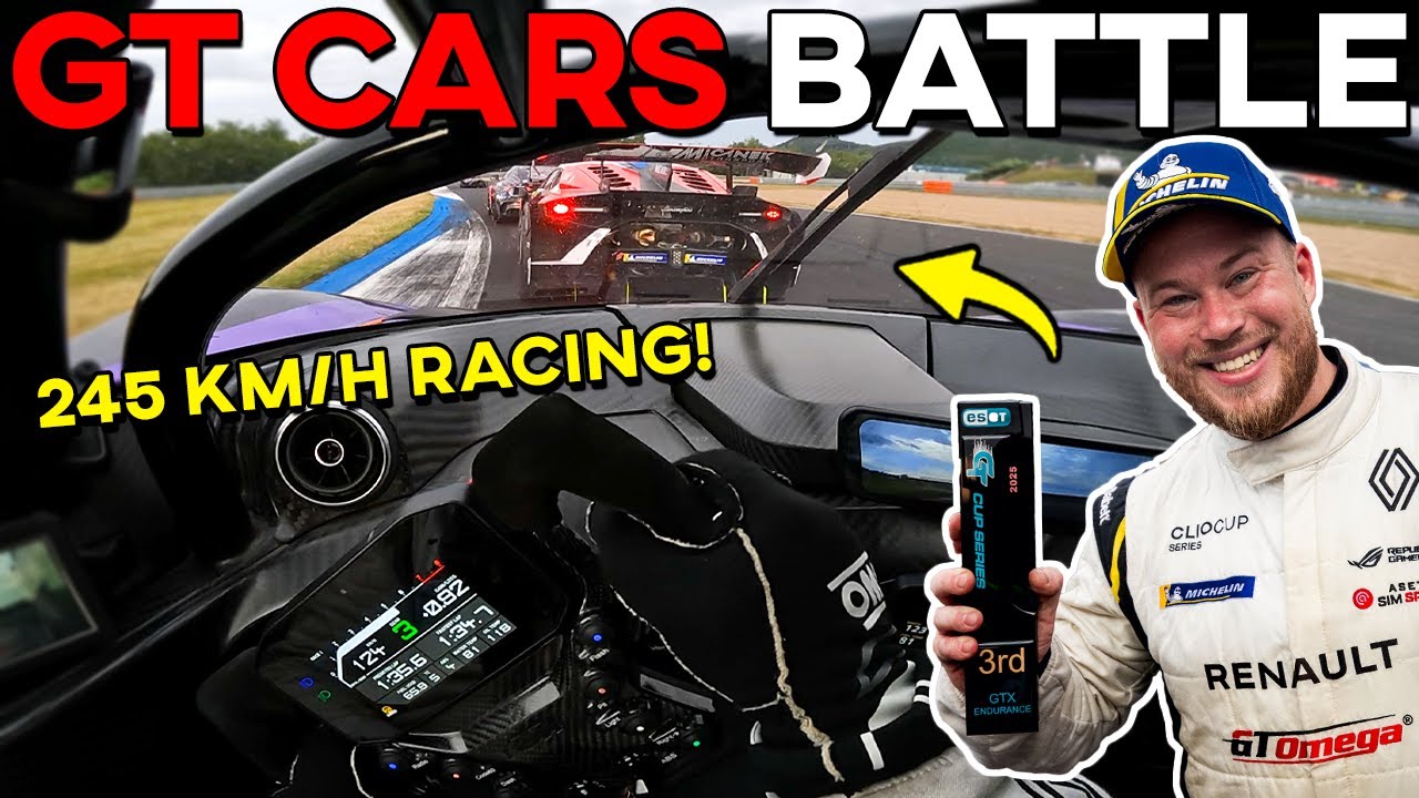How I Got My FIRST Podium In The GT RACE! - Driver POV
