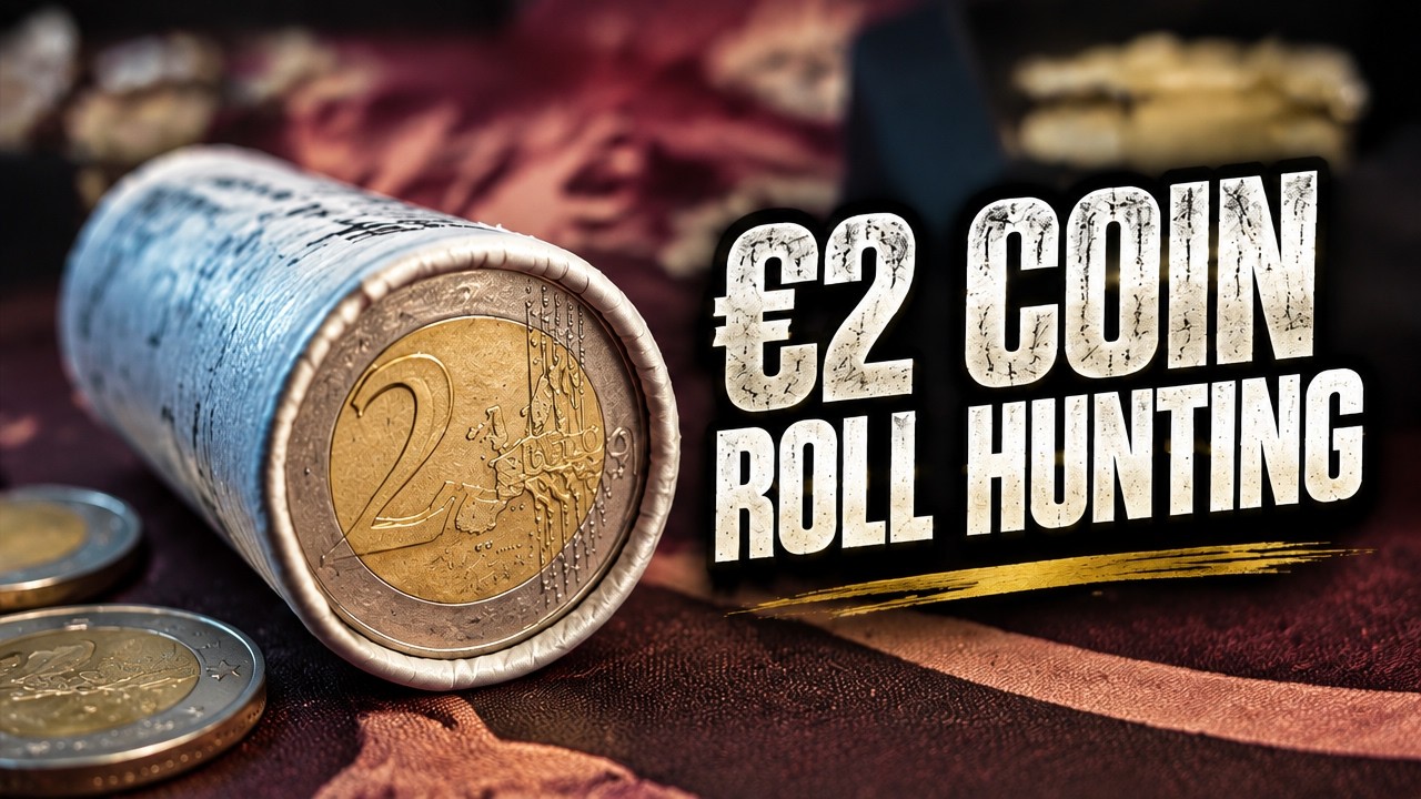 &euro;2 Coin Roll Hunting: Will I Find Anything Rare? #2eurocomm&eacute;morative