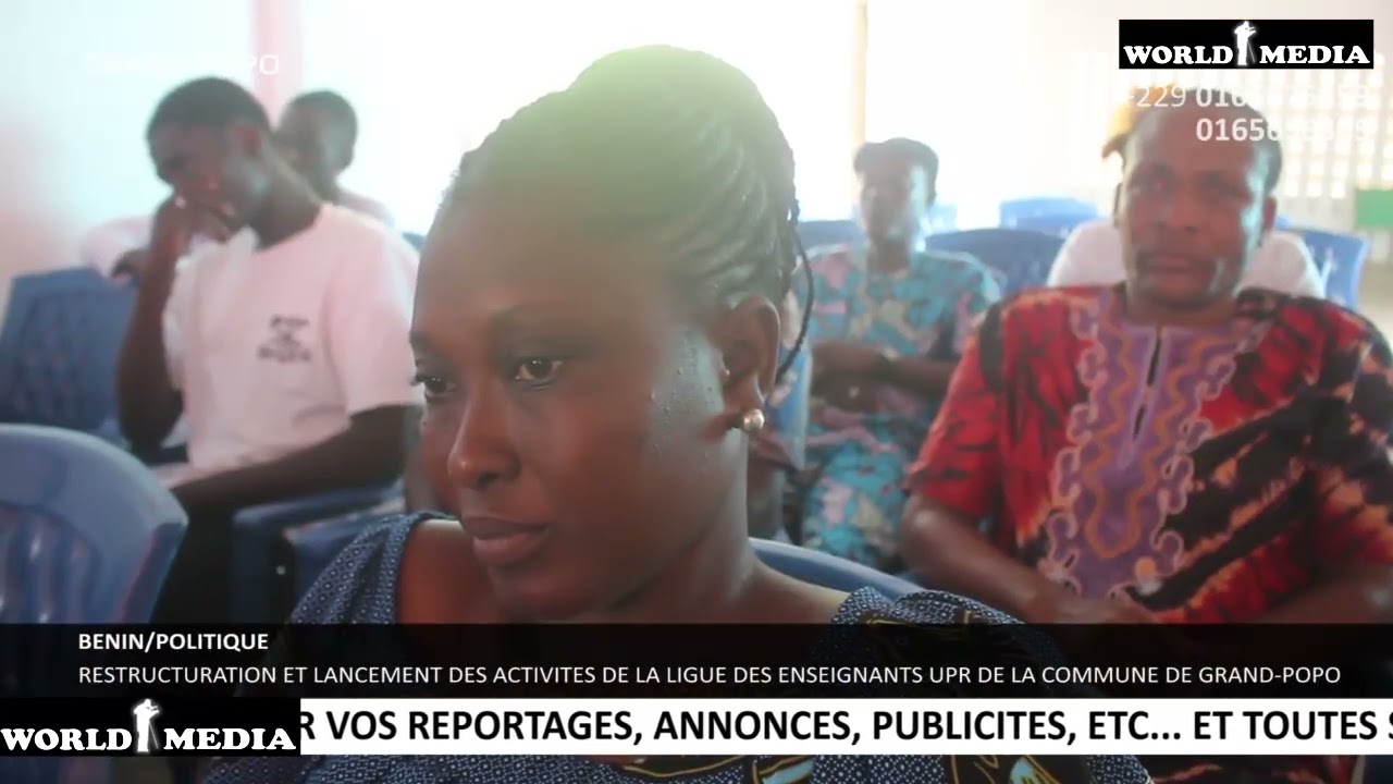 Élections générales de 2026: La ligue des enseignants UPR de Grand-Popo fait peau neuve