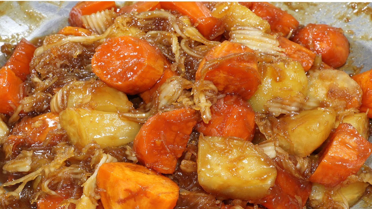 ដំឡូងឆឹងឆ្ងាញ់មែន/ Sweet Potatoes and Caramelized Suger Dessert\ Ratha Show\