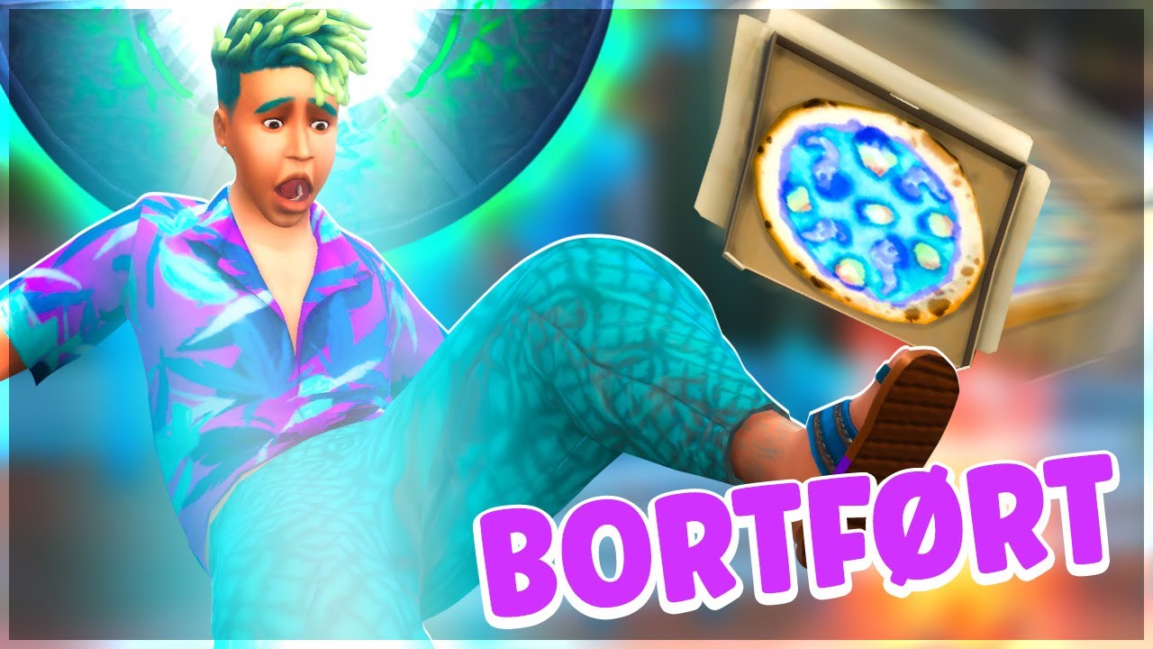 ADVARSEL: DU BLIVER BORTFØRT AF ALIENS HVIS DU SPISER DENNE PIZZA I SIMS 4