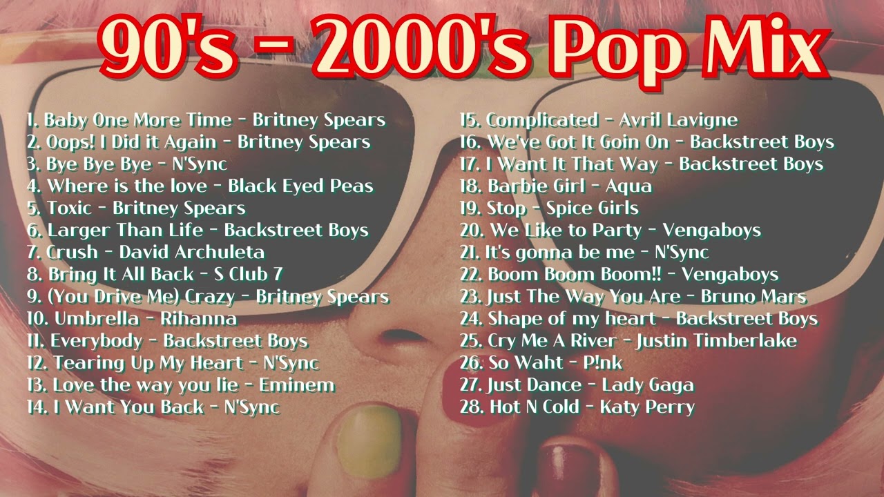 90's and 2000's Pop Throwback Mix | Britney Spears, Backstreet Boys, NSYNC, and More |