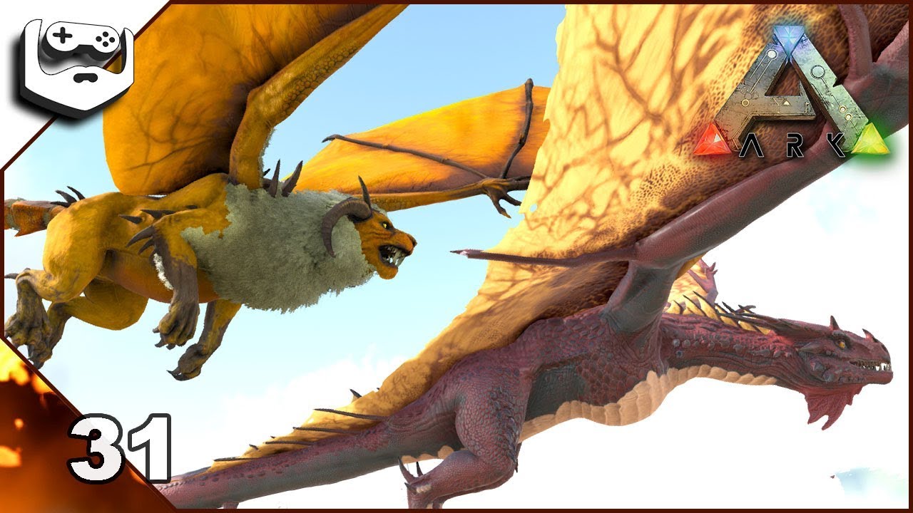 ARK Survival Evolved Romania Ragnarok | testez Manticore-ul de foc