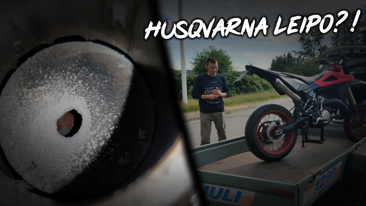 Husqvarna LEIPO?! | Hussen laittelua ja moottorin vaihto!