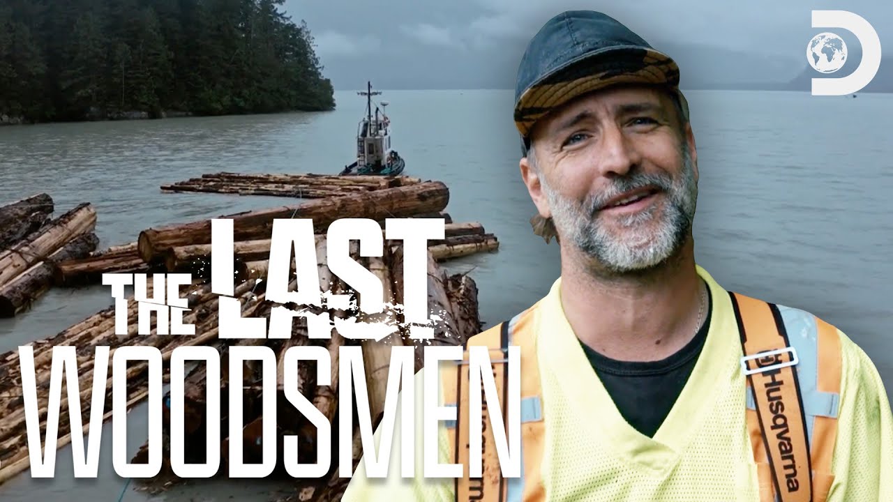 Navigating Wood Down Grizzly River | The Last Woodsmen | Discovery