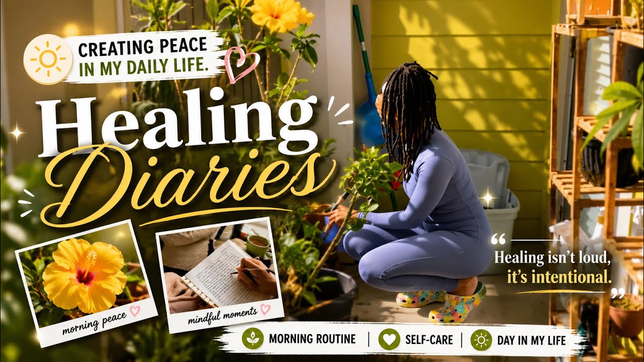Healing Diaries🌺a peaceful morning routine & day in my life