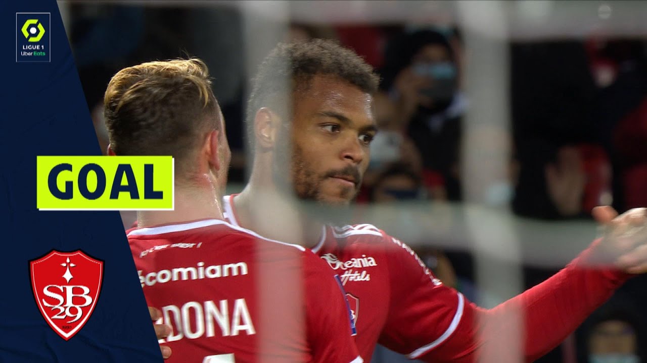 Goal Steve MOUNIE (90' +4 pen - SB29) STADE BRESTOIS 29 - LOSC LILLE (2-0) 21/22