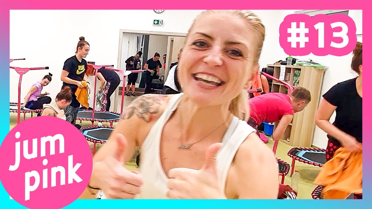 Jumpink #13 | Jumping fitness class | Rebound workout fitness on trampoline