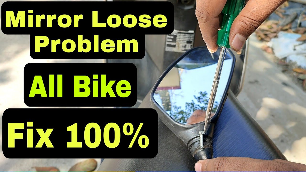 Mirror Loose Problem All Bike || Fix 100%