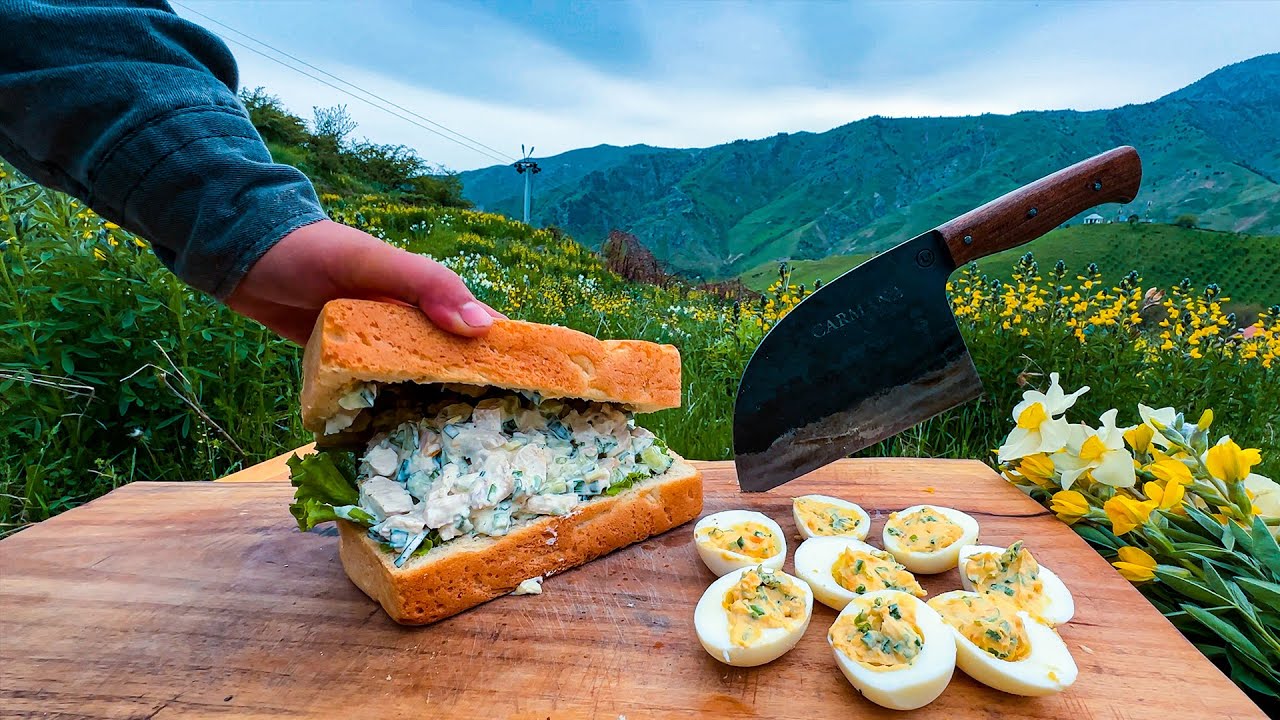 New York Deli Chicken Salad Secrets! Unveiling the Best Chicken Salad Recipe #campfire #camping