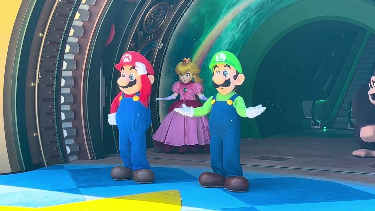 Момент открытия: Super Nintendo World