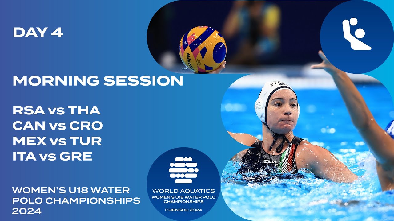 Morning Session | Day 4 | World Aquatics Women’s U18 Water Polo Championships 2024