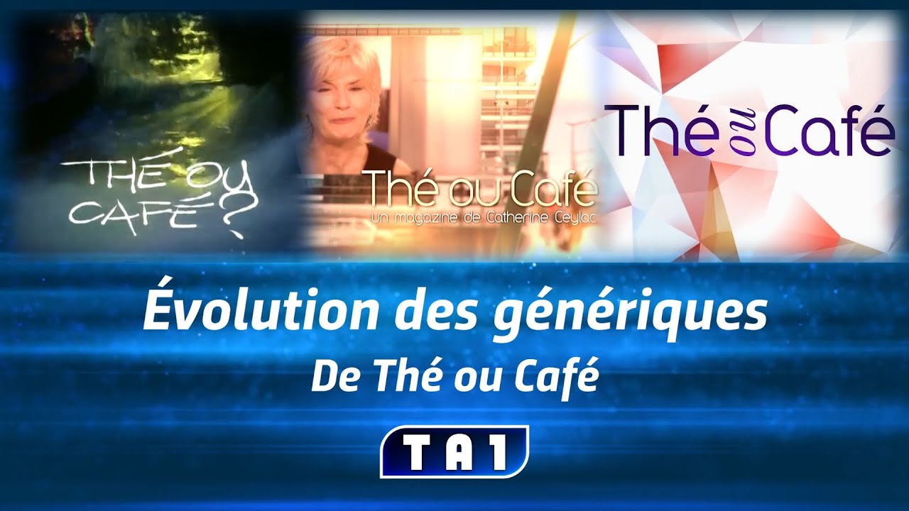 Évolution des génériques de Thé ou Café