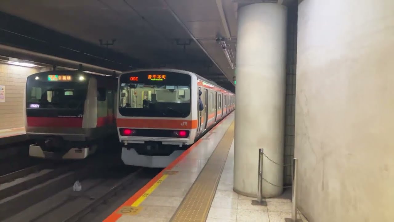 【ワンマン化で引退⁉️】武蔵野線209系東京駅到着