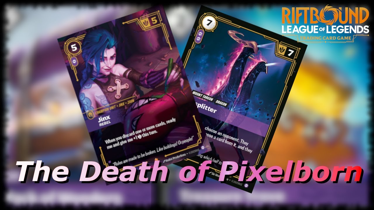 The Death Of Pixelborn with GEAR JINX | Riftbound Gameplay