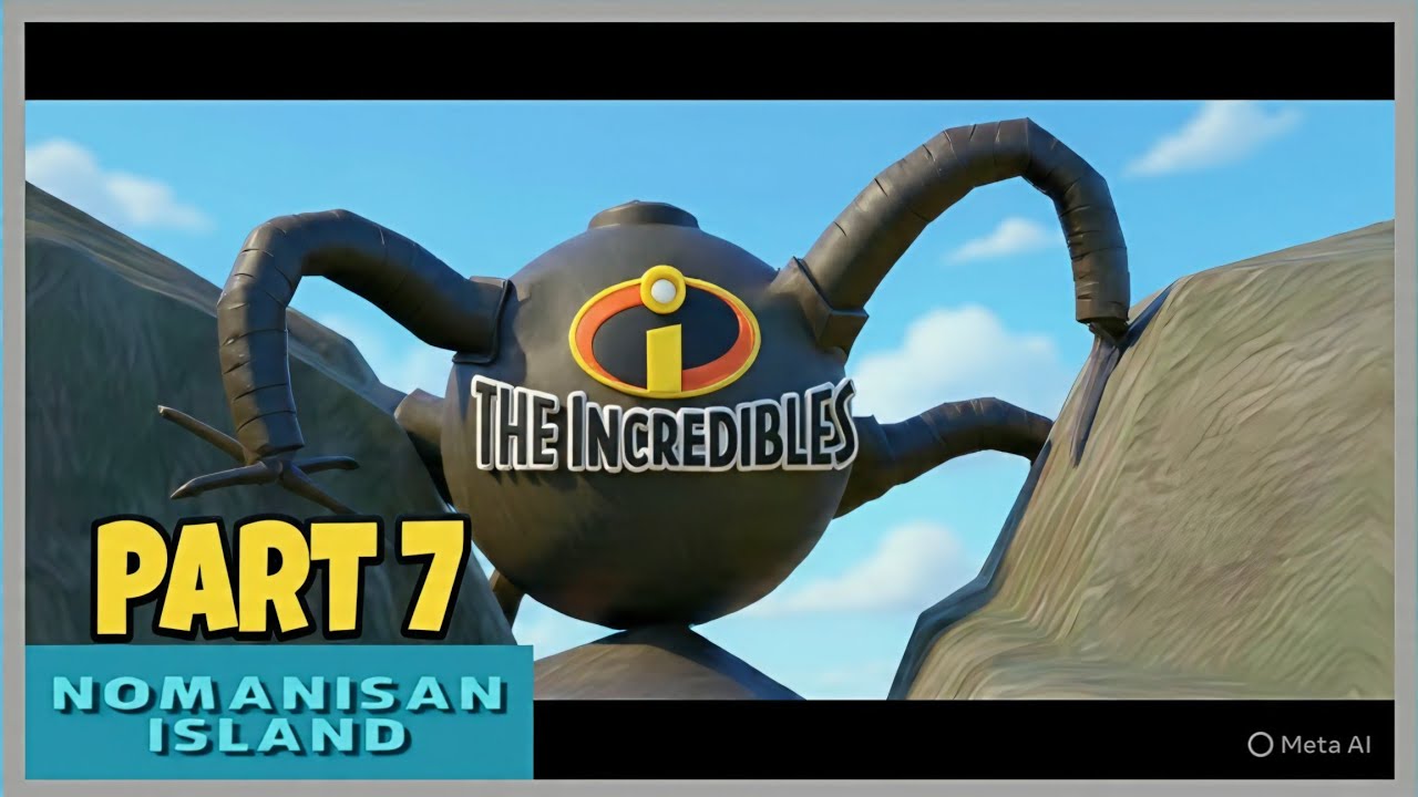 THE INCREDIBLES (2004) | WALKTHROUGH PART 7 | NOMANISAN ISLAND (4K 60 FPS)