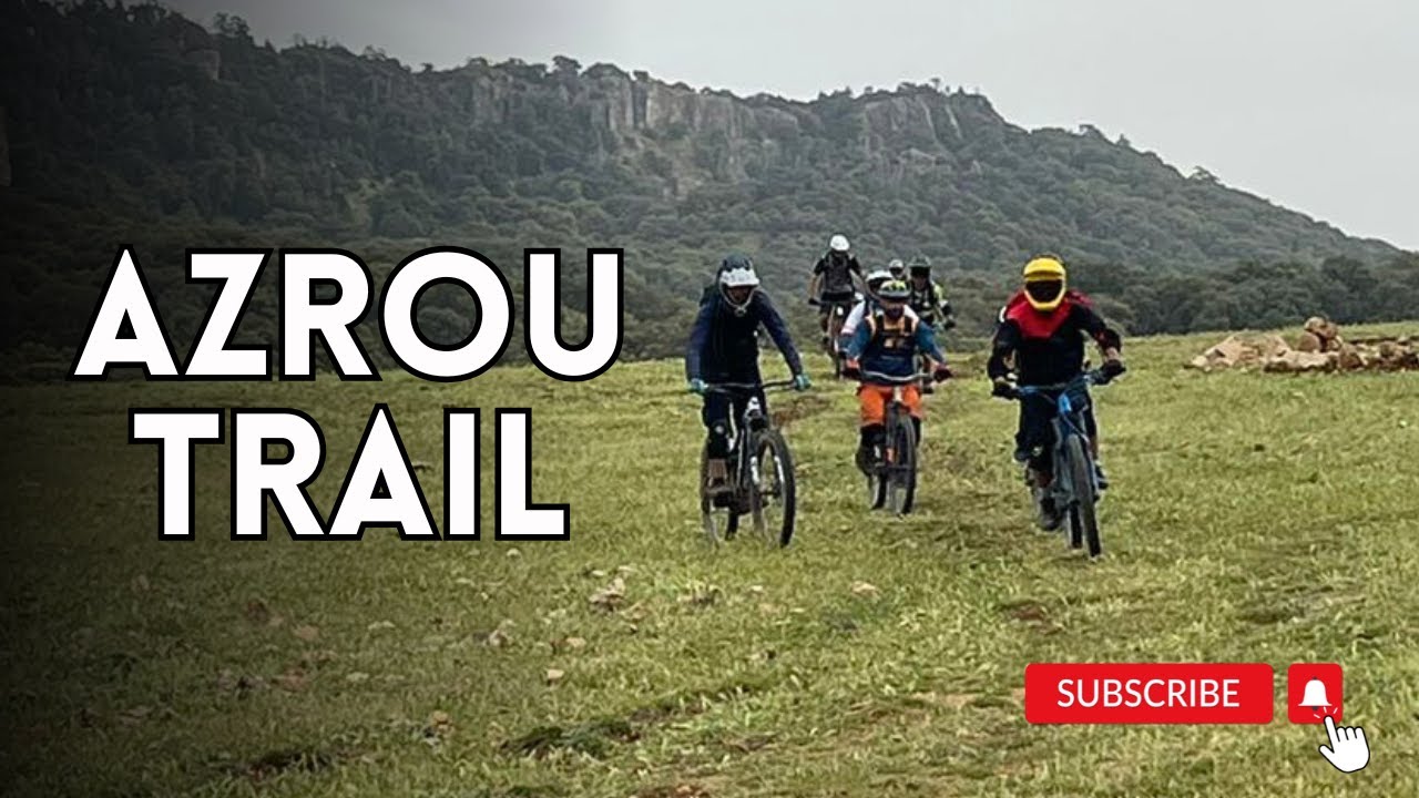 AZRO TRAIL + OUR PASSAGE ON AL AOULA.مسار أزرو + دزنا فالقناة الأولى