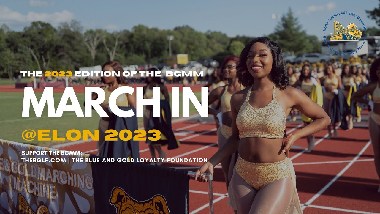 NCAT - March Into Stadium | Elon University 2023