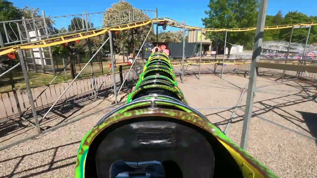 Vildbassen Sommerland Sjælland mounted onride pov 4K