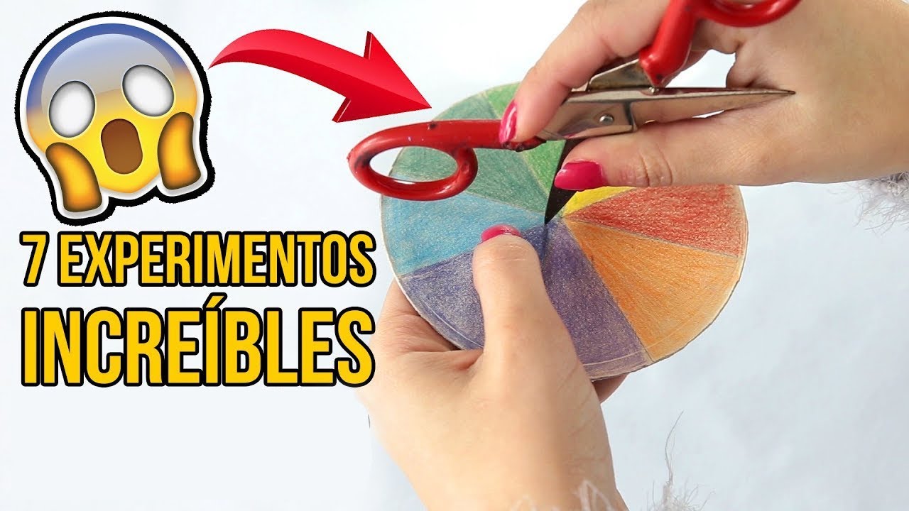 7 EXPERIMENTOS INCREÍBLES Y DIVERTIDOS (Recopilación)