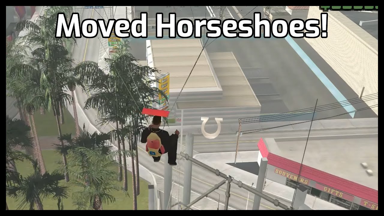 Every Horseshoe In San Andreas Was Moved, I Tried To Find Them All