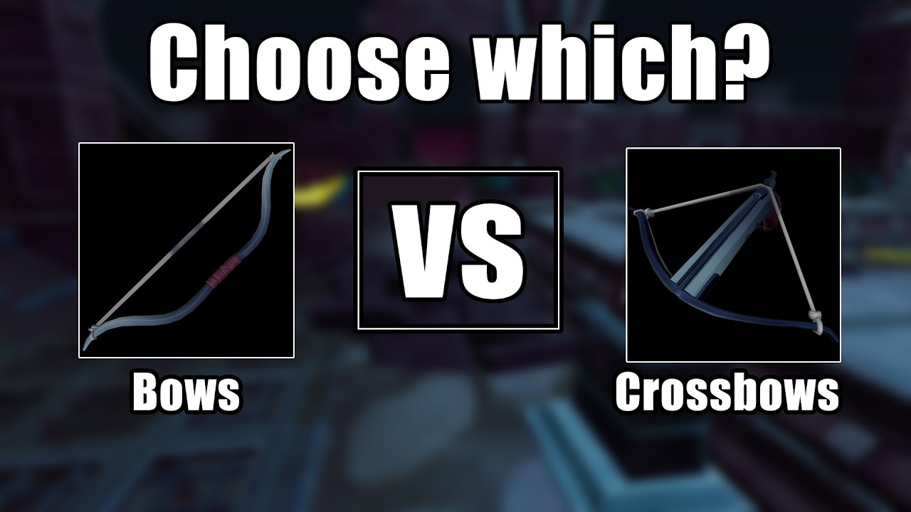 Bows or Crossbows for Progression on RuneScape?