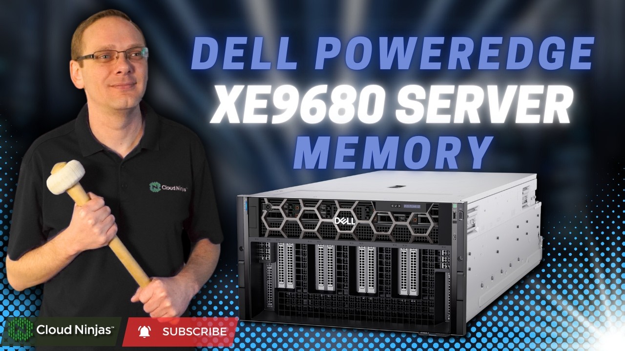 Обзор и модернизация памяти сервера Dell PowerEdge XE9680 | Инструкция по установке памяти | Памя...