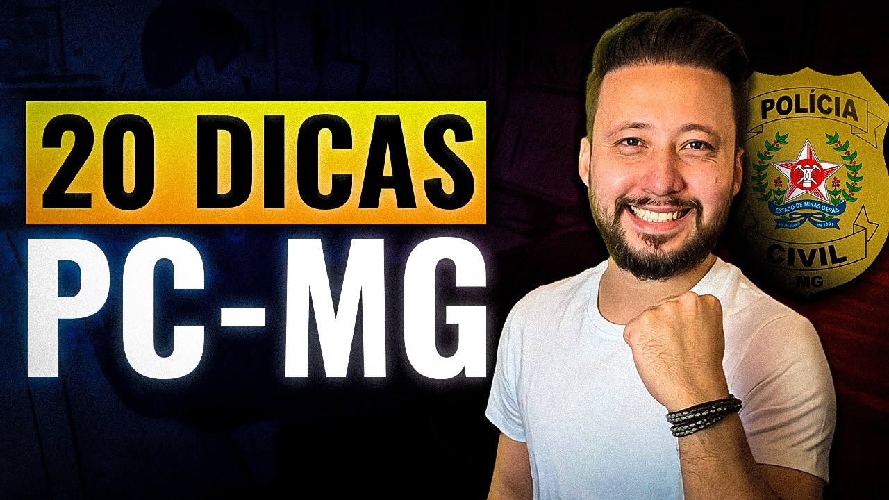 Como Estudar para o Concurso da PC-MG 2024