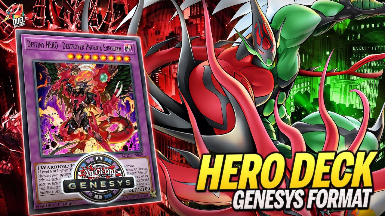 Deck HERO | Genesys Format | MDPRO3 |Replays 🎮 & Decklist ✔️
