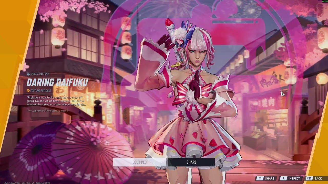 Psylocke Daring Daifuku Review