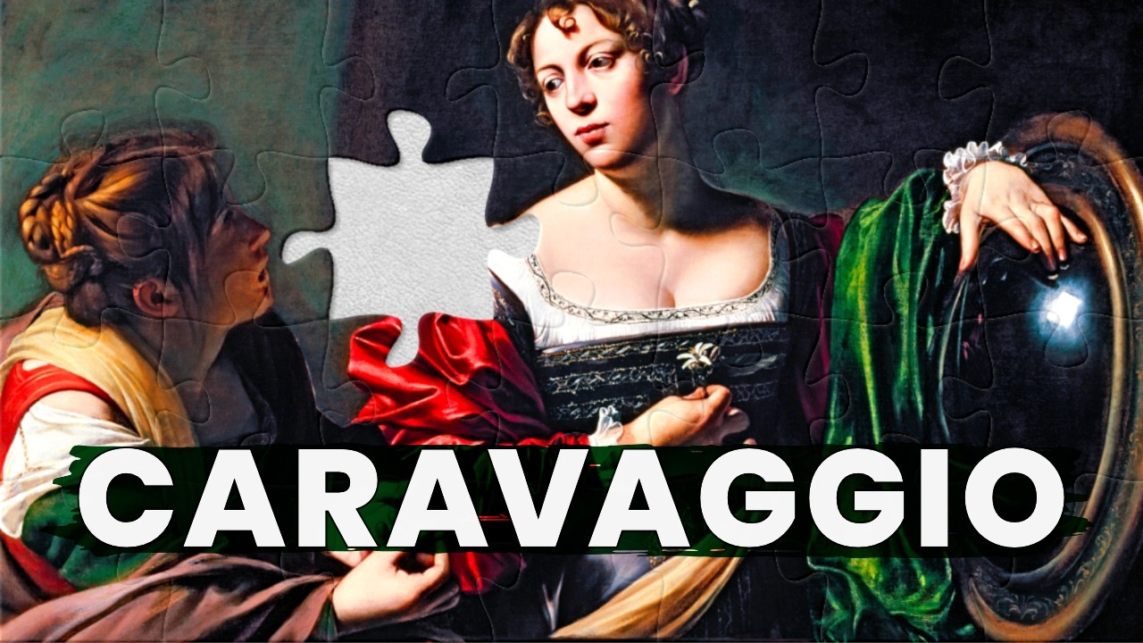 Caravaggio Art Puzzles | 30 Min Piano Music for Sleep & Focus