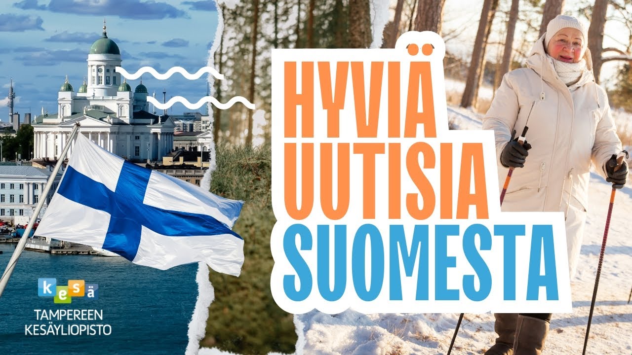 Hyviä uutisia Suomesta | Yleisöluento