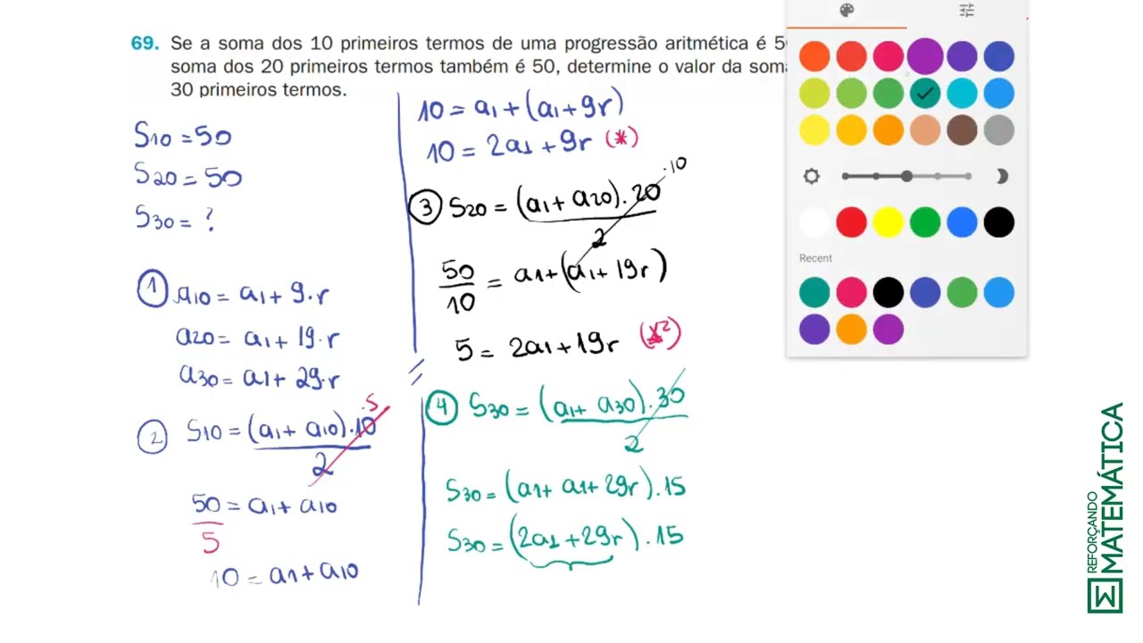 C2. PROGRESSÕES ARITMÉTICAS [69]